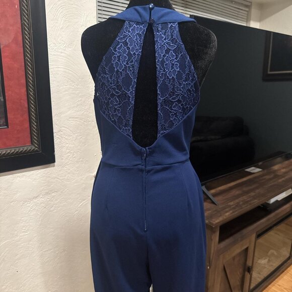 FRANCESCA’s Navy blue jumpsuit - Picture 2 of 3